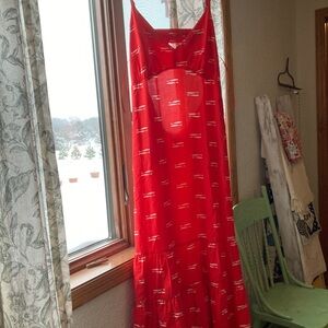 A New Day Vibrant Red Dress